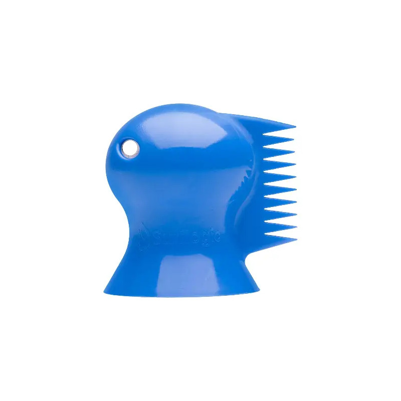 Dino wax scraper cyan