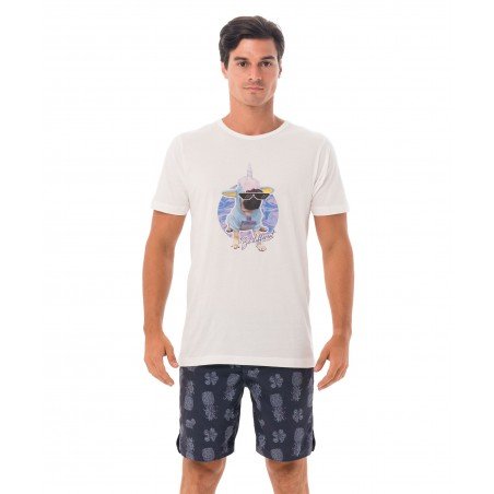 PUGNICORN BE DIFFERENT S/S T-SHIRT WHITE