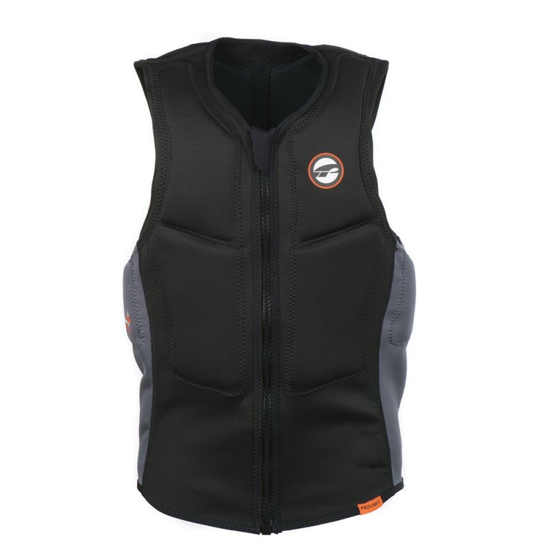 SLIDER VEST M HALF PADDED FRONT ZIPN