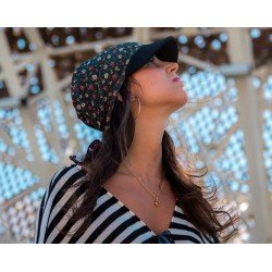 CAMOUFLAGE PINK PEAK CAP