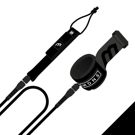 7'0 REGULAR 7MM - LEASHES BLACK