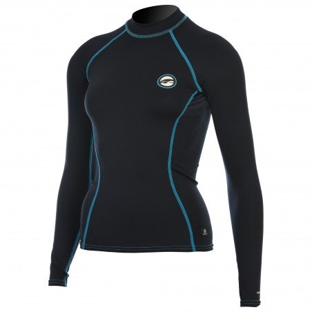 Rashguard Pure Girl Blue LA black