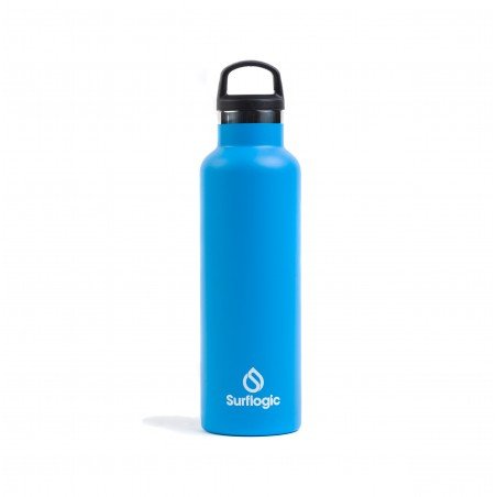 BOTTLE STANDARD MOUTH 600ML (20OZ) CYAN
