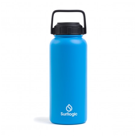 BOTTLE WIDE MOUTH 950ML (32OZ) CYAN