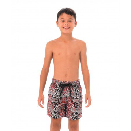BOYS TOTEM MASK JAX BOARDSHORT ELASTIC WAIST