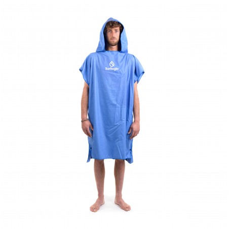 QUICK-DRY PONCHO MICROFIBRE BLUE