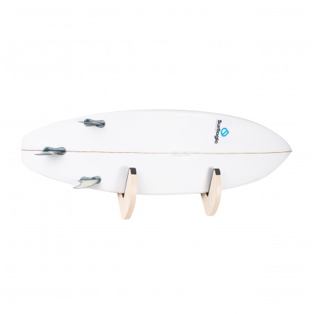 WOODEN SURFBOARD WALL RACK
