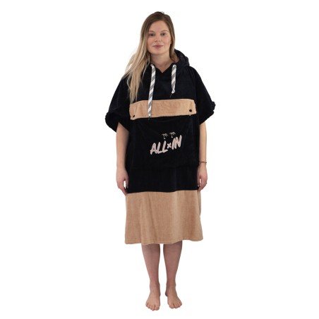 ADULT -CUT PONCHO DARK PINK