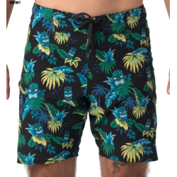 MEN TIKI FACE BOARDSHORT 4WAY