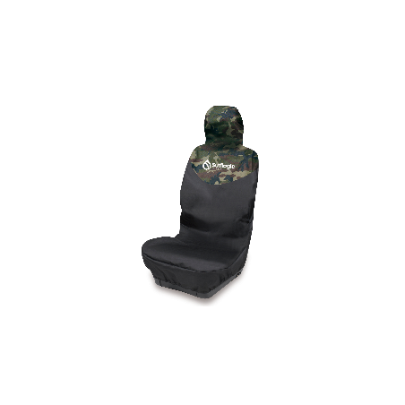 CAR SEAT COVER BLACK & CAMO
