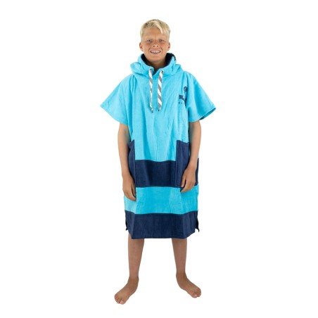 JUNIOR PONCHO 9-15 years TURQUOISE NAVY