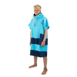 JUNIOR PONCHO 9-15 years TURQUOISE NAVY