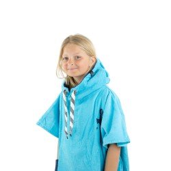 JUNIOR PONCHO 9-15 years TURQUOISE NAVY