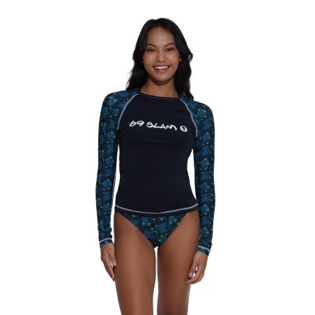 SS24 WOMEN PINE CACTUS L/S AVA RASH VEST