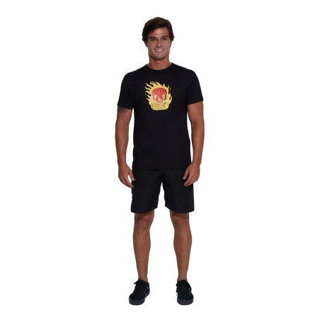 SS24 MEN FIRE SKULL JAXON SHORT SLEEVE