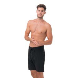 PLAIN BLACK LIAM BOARDSHORT 4WAYS STRETCH