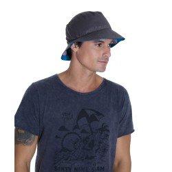 UNISEX PUGTASTIC REVERSIBLE BUCKET HAT